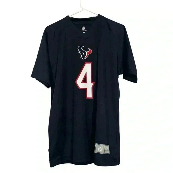 NFL Other - NFL Houston Texans #4 Watson Jersey Shirt Youth Boys XL 18/20 Navy V-Neck